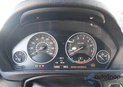 2014 BMW 328I z USA, uszkodzony, nr VIN WBA3C1C54EK110091